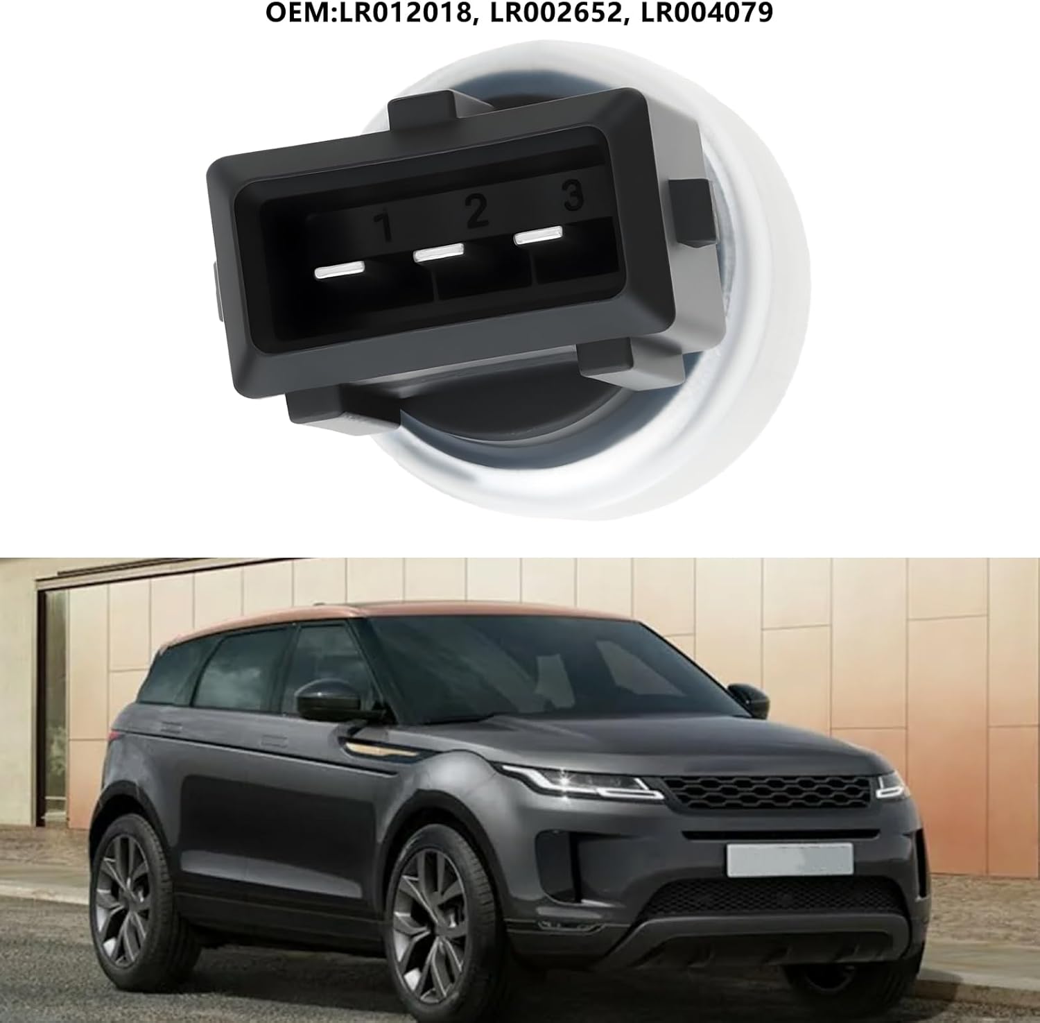 EMSea A/C Pressure Switch Replacement LR012018 LR002652 LR004079 Air Conditioning Sensor Compatible with Land Rover 2008-2022