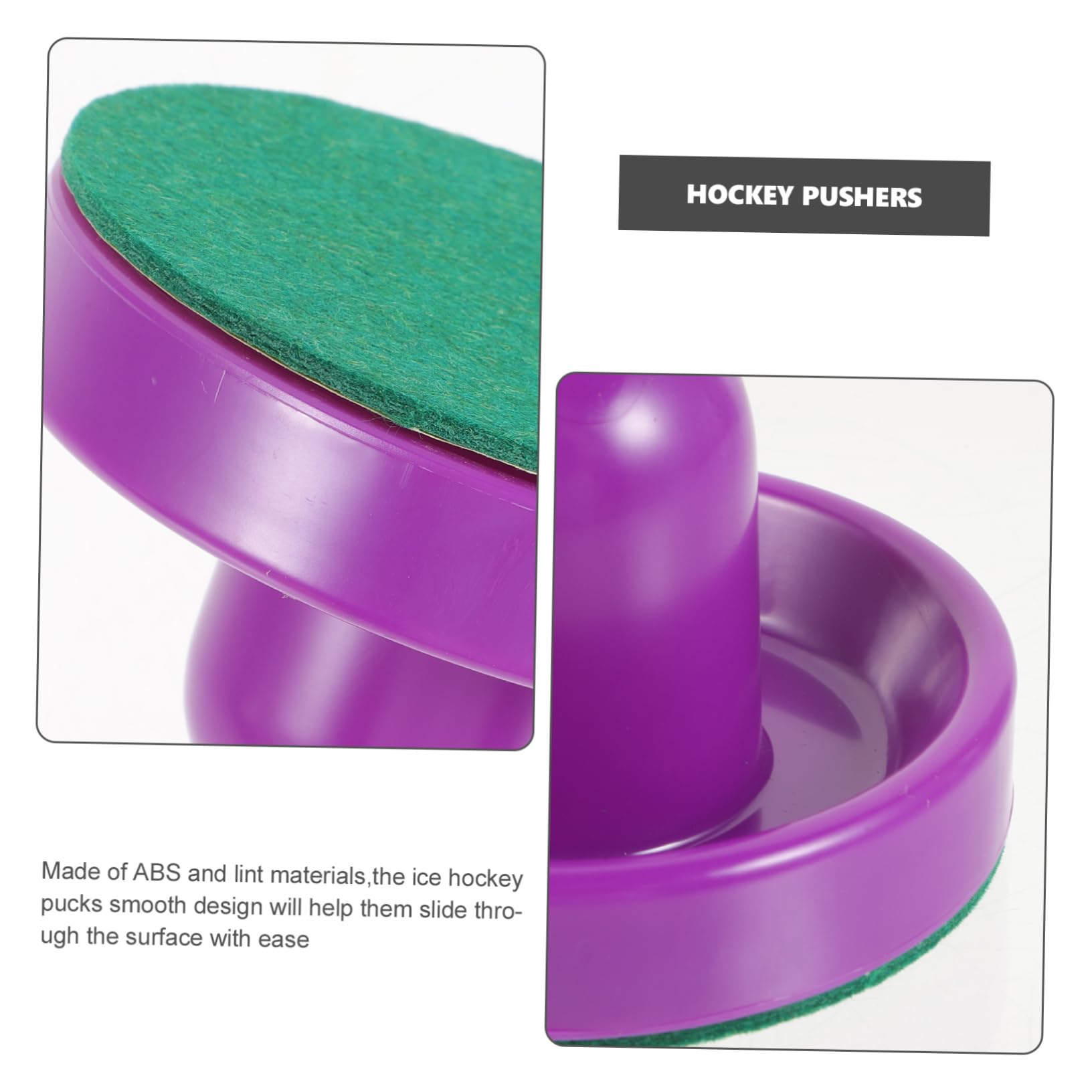 ibasenice accessori per hockey sostituzione hockey su ghiaccio aria arredamento da hockey tavolo da air hockey mini Accessori per tabelle di gioco giocattoli da hockey addominali