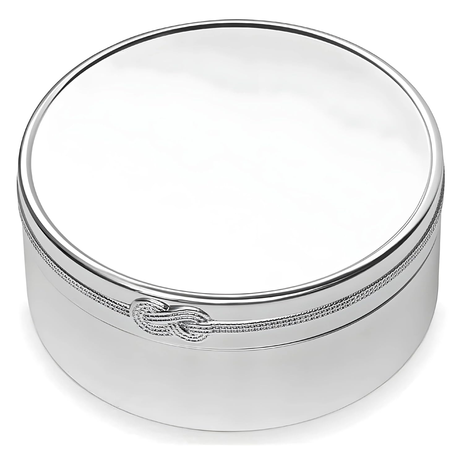 Wedgwood Keepsake Box, Silver, 19cm