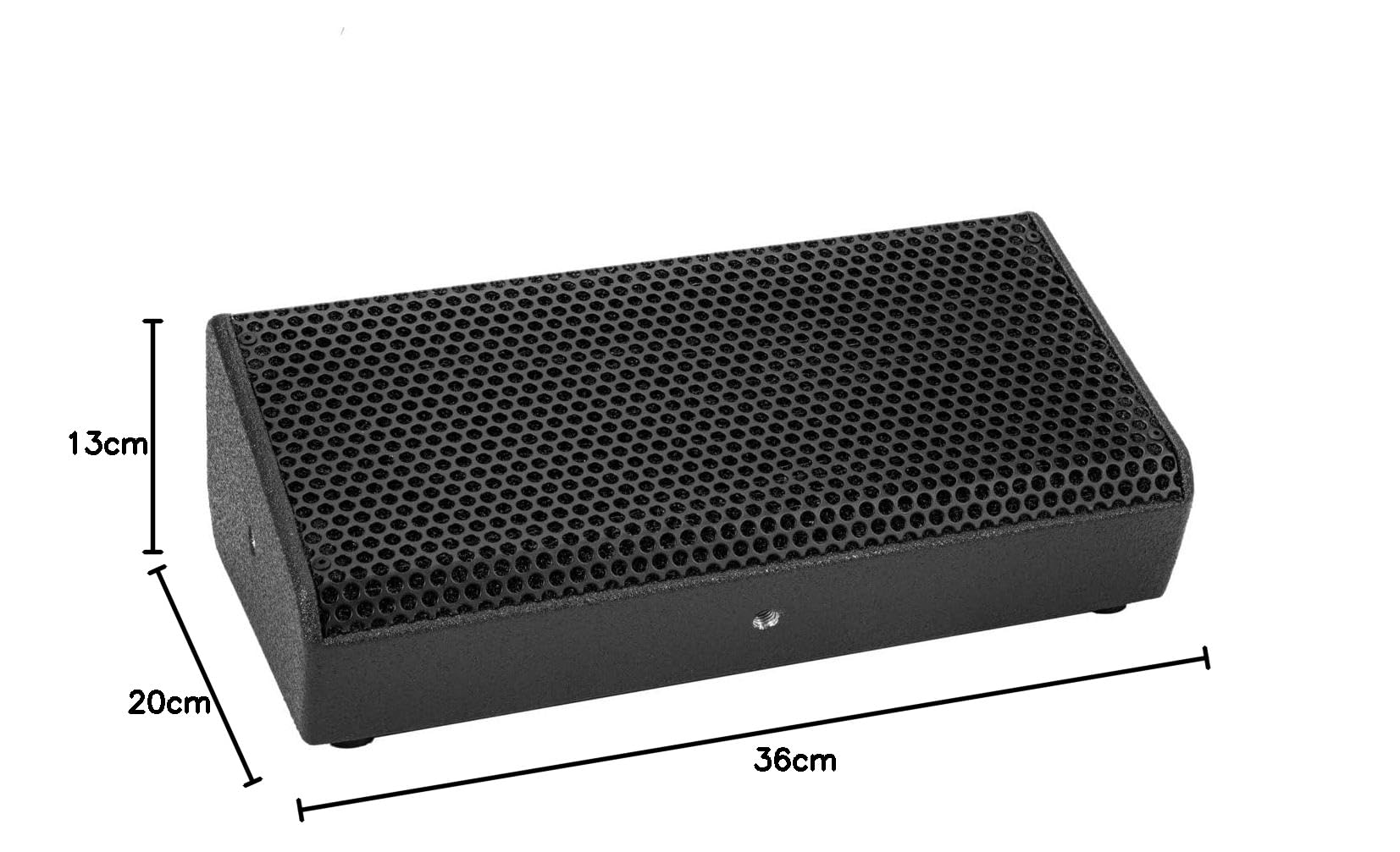 PSSO MIMO-150A Aktiv-Bühnenmonitor | Sehr kompakter Aktiv-Monitorlautsprecher (3 x 4, 150 W RMS)