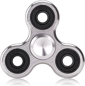 スピナーPro ハンドスピナー 水道 本物 銀 シルバー 人気 水道型