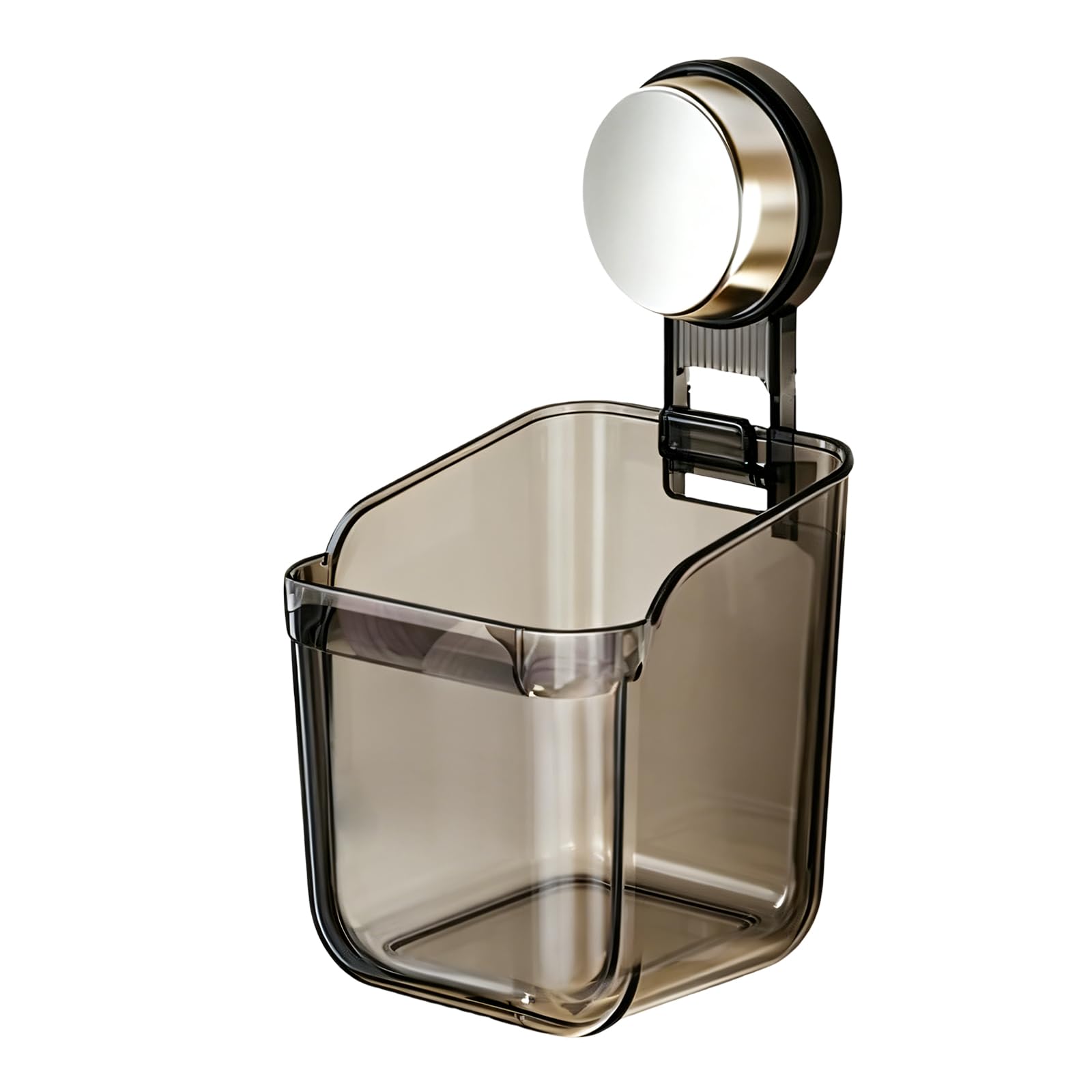 HENYGEN Multipurpose Suction Cup Shelf for Home Organization Works on Tiles Glass Holds Heavy Objects Securely Adhesive Wall Rack