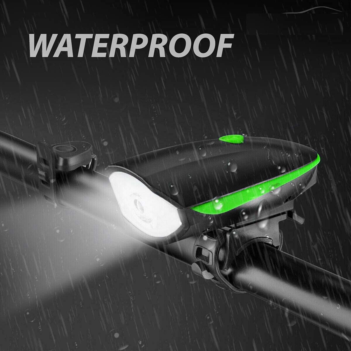 SHREVI Bicycle Bike LED Headlight and Horn | 2 in 1 Waterproof Device | 140 DB Sound, 250 Lumen Light 3