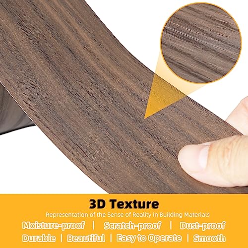 Image of GSCIT Club Wood Grain Repair Tape, 2.3 inch X 100ft Self Adhesive Walnut Grain Repair Patch for Tables, Chairs, Baseboards, Doors, Windows, Floors, Handicraft DIY.
