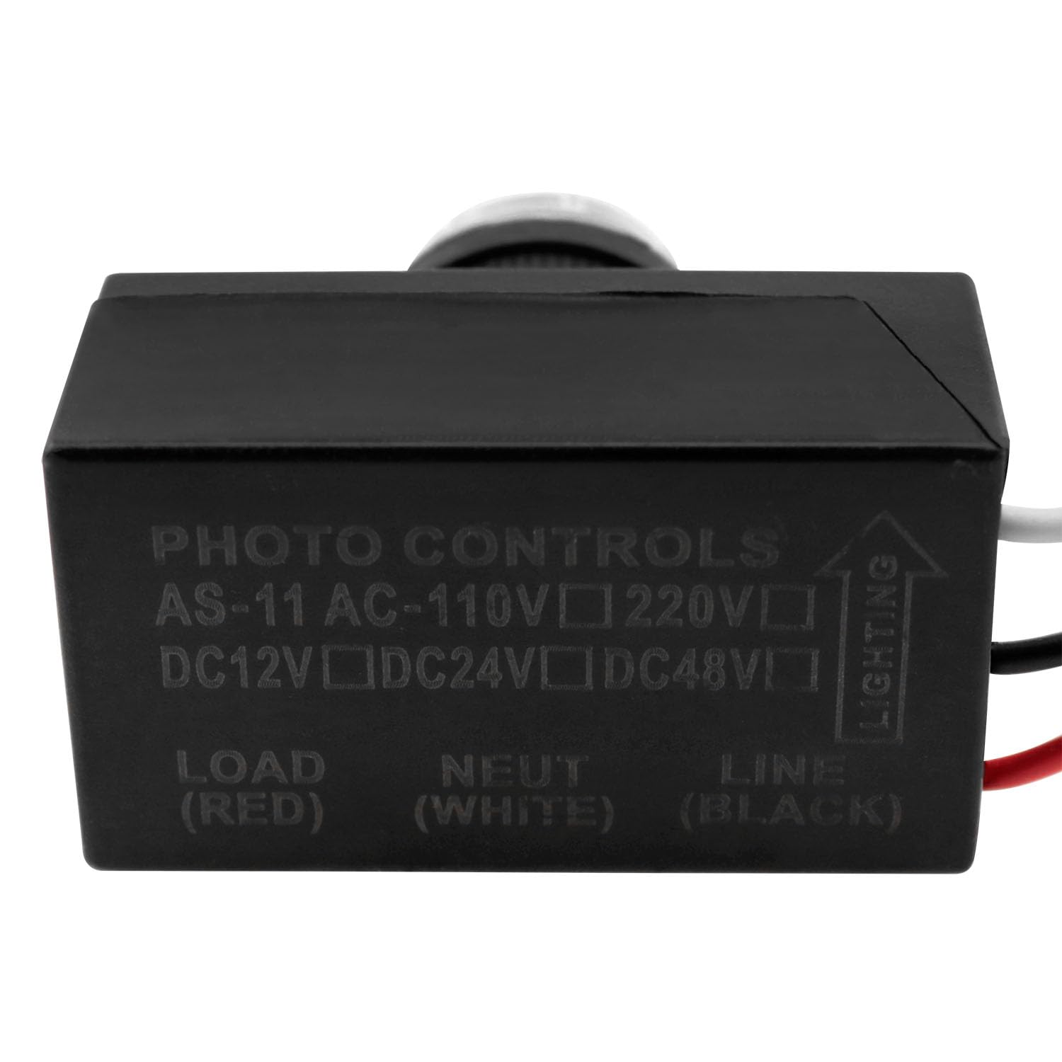 1‑Pack Smart Outdoor Photocell Sensor,Photoelectric Switch Sensor