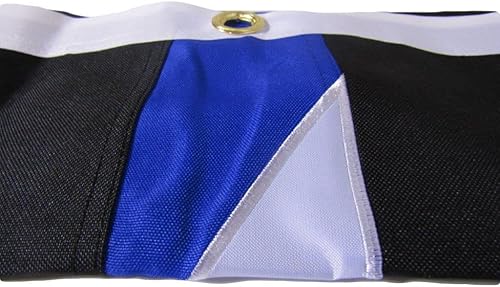 Miniatura 4 de Premium 3x5 Embroidered Thin Line State 600D 2ply Nylon Flag 3'x5'