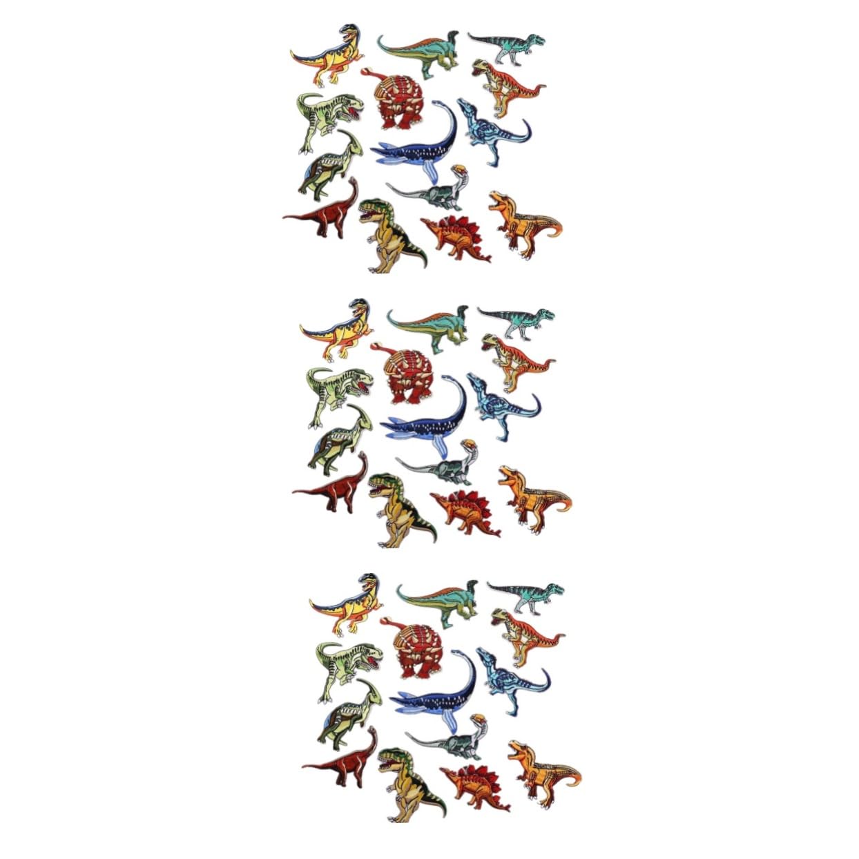 NUOBESTY 42stücke Teiliges Dinosaurier Applikationen Bunte -patches Für Mädchen Aufbügeln Oder Nähen Jacken Jeans Und Rucksäcken Kreative Dekoration Für Kleine