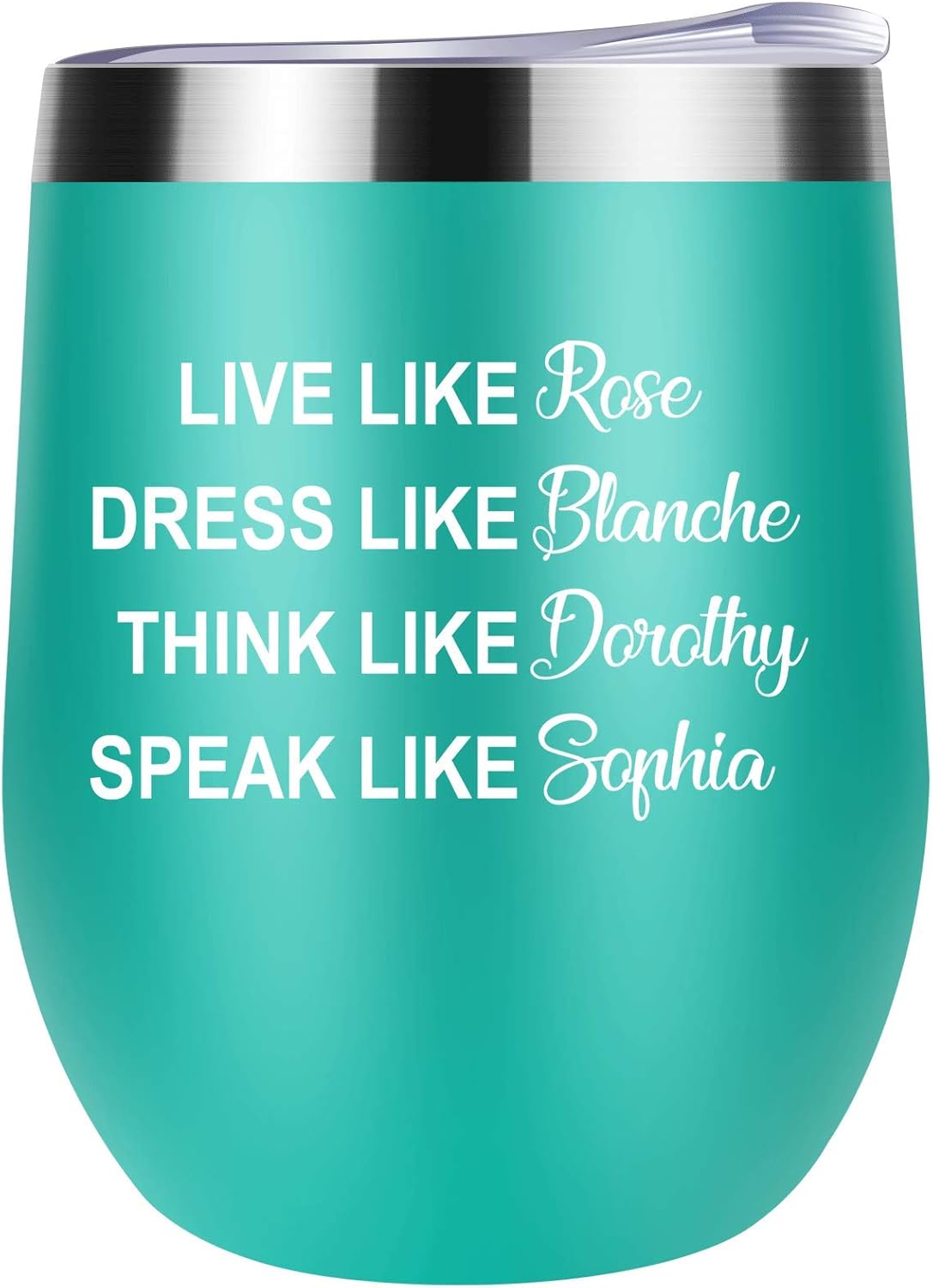 🔥 Hot Deals Golden Girls Gift - Unique Birthday Gift For Women - Live like Rose Dress like Blanche - Funny Friendship, Birthday Gifts for Friends Female,Wife,Mom,Daughter,Sister,BFF - 12 OZ