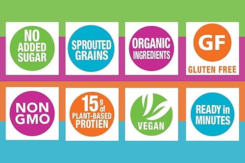 Miniatura 6 de Aahana's Bombay Masala - Tazón de arroz y lentejas Jaipur con mijo y lentejas, comida vegana, sin gluten, comidas a base de plantas, comidas indias