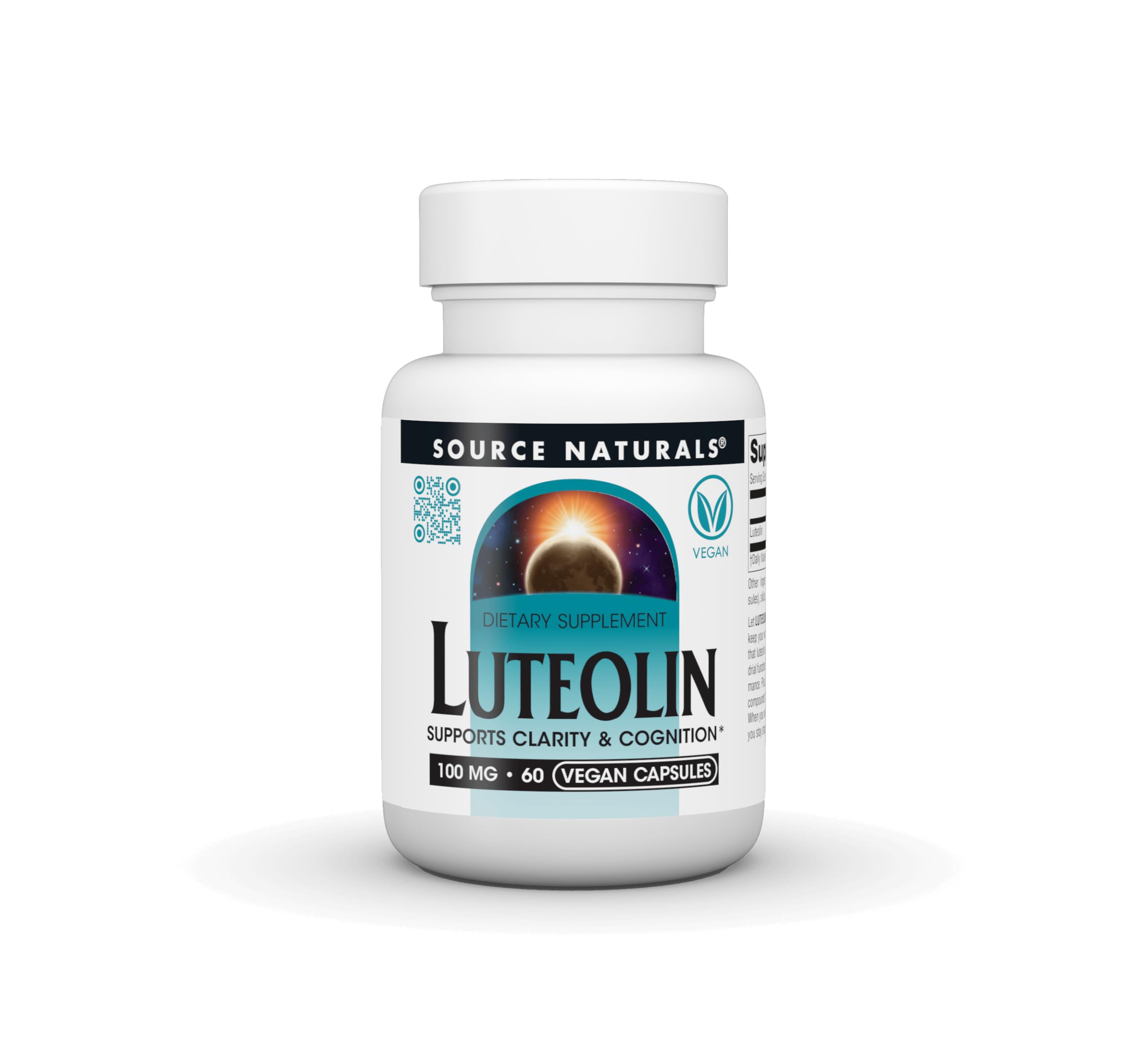 Source Naturals Luteolin, 100 mg - 60 Vegan Capsules