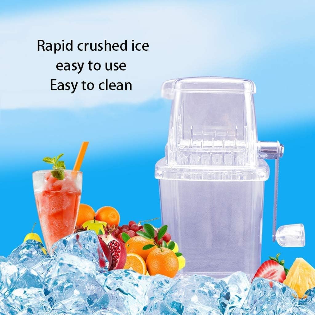 Portable Compact Maker Drink Maker, and Ice Crusher Machine for Shaved Ice Treats or Slushy Desserts by Classic Cuisine