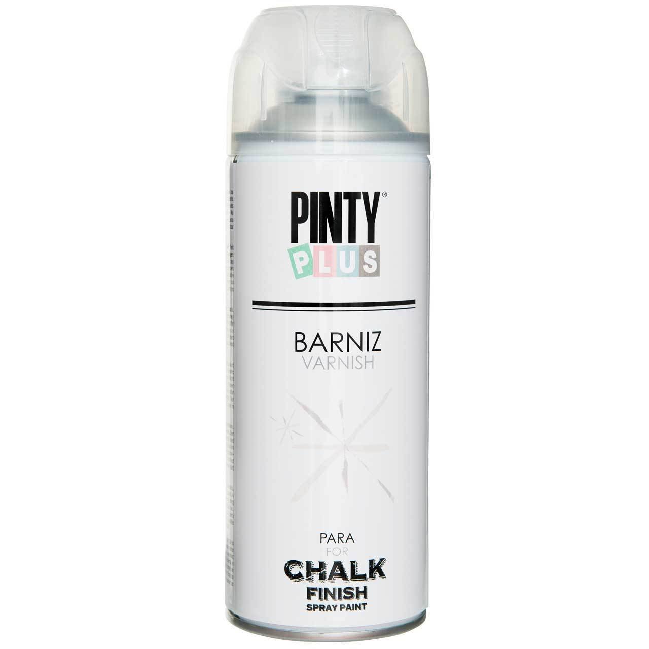 PintyPlus - Pintura en spray con acabado tizado, 400 ml, caja de 6, mate