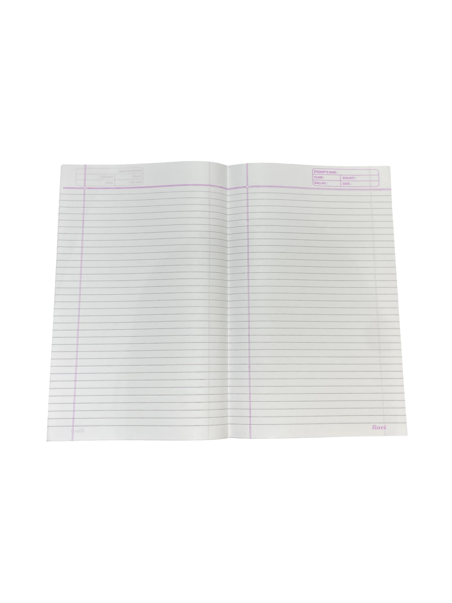 CUBIC Hojas de respuesta a rayas de tamaño folio, 240 hojas, papel de examen de 32 x 20 pulgadas, escritura suave, 57 g/m², ideal para escuelas, universidades y exámenes competitivos