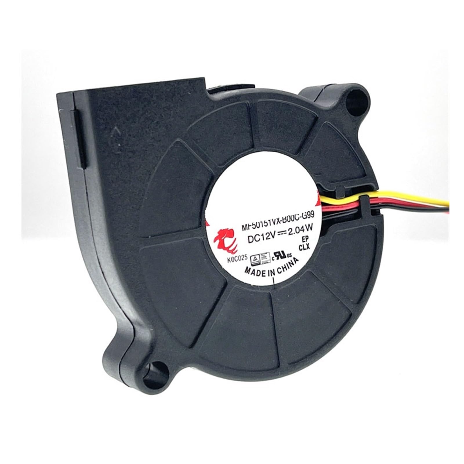JJKKOZVQF Fan 5015 12V 0.17A MF5015VX-B00C-G99 Fan Centrifugal(3wire)
