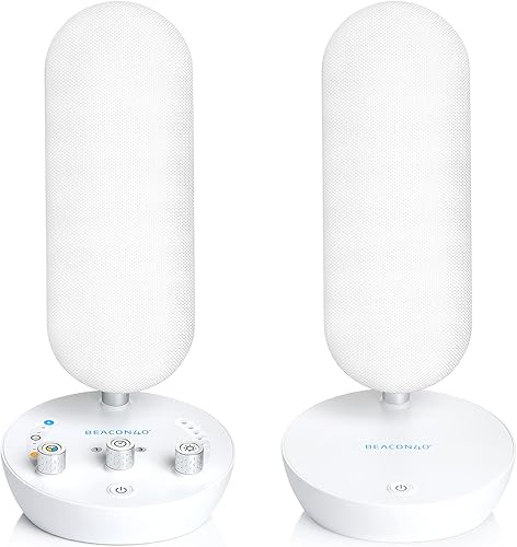BEACON40 Lámpara gamma de terapia de luz envolvente Ondas gamma de 40 Hz para memoria, sueño y claridad de enfoque Ayuda de memoria, bienestar