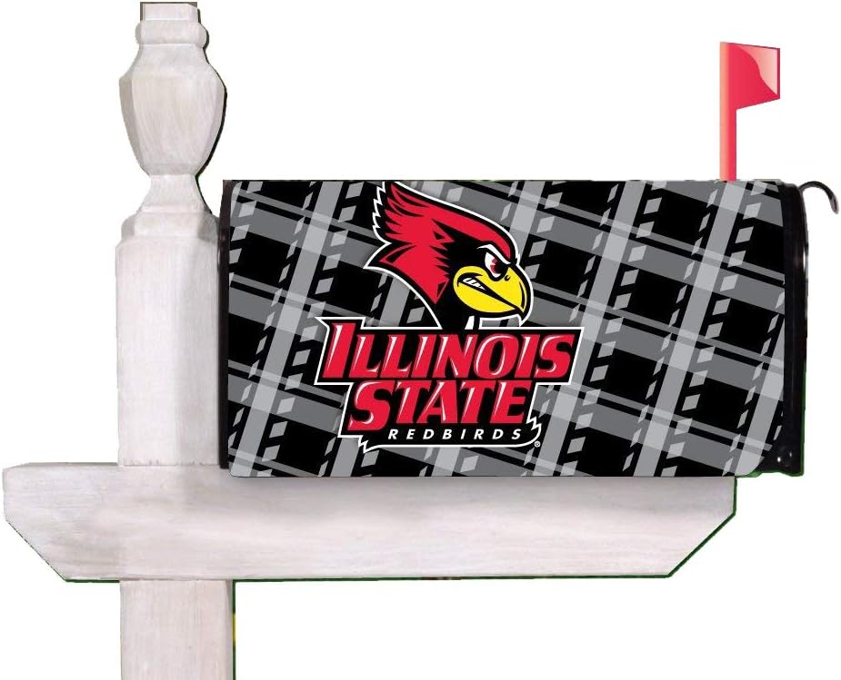 VictoryStore Outdoor Mailbox Cover - Illinois State University, Basketball, Magnetic Mailbox Cover