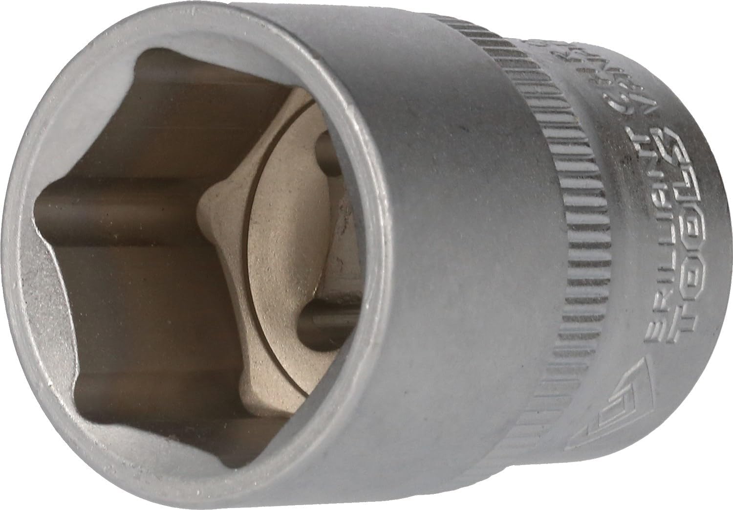 Brilliant Tools BT022814 1/2 Inch Socket Spanner, 38 mm, 23 mm Insert