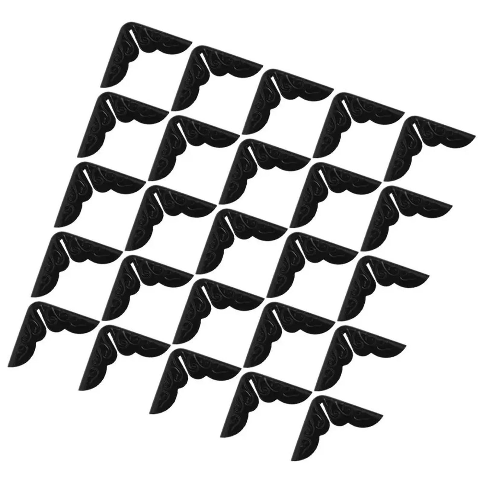 Metal Bag Corner Protector 60Pcs Metal Book Corner Protectors Finish Iron Notebook Guards Albums Scrapbooking Menus Folders Cardmaking for Home Decorative