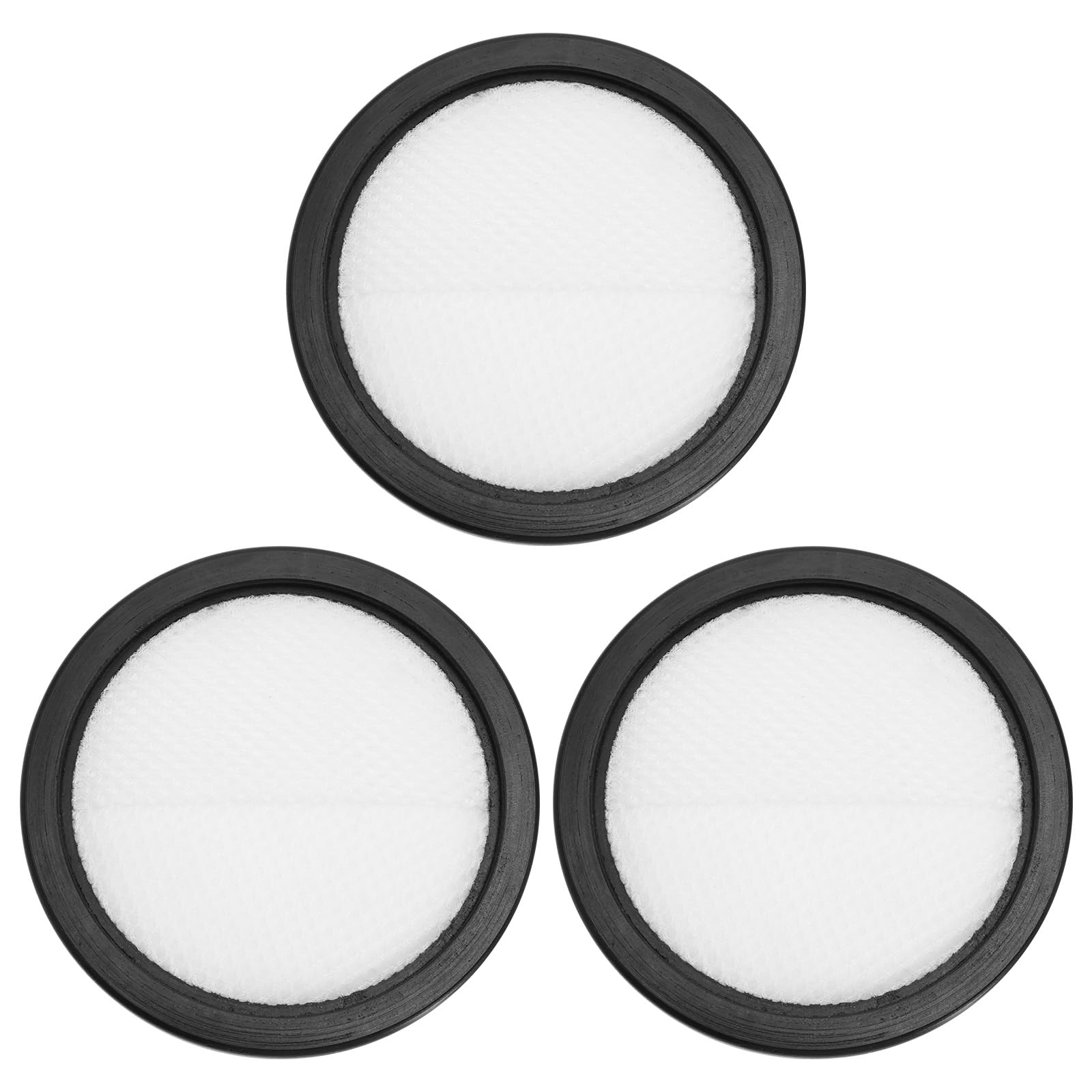 Create idea 3PCS Cordless Vacuum Cleaner Replacement Filter Compatible with Vytronix NIBC22 Vacuum Cleaner Washable HEPA Filter Outer Diameter 98mm Black