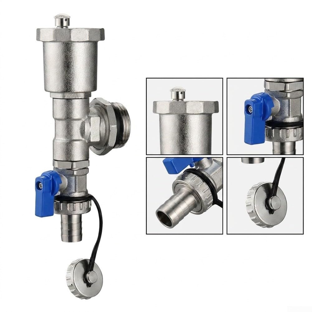 Separador de agua, ventilación automática, 2,5 cm/3 cm