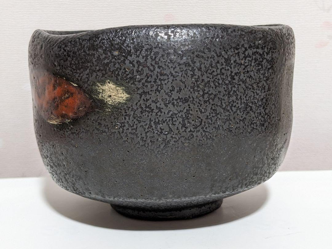 Amazon | 抹茶碗 茶道具 黒楽茶盌 工芸品 古美術品 コレクション 骨董 