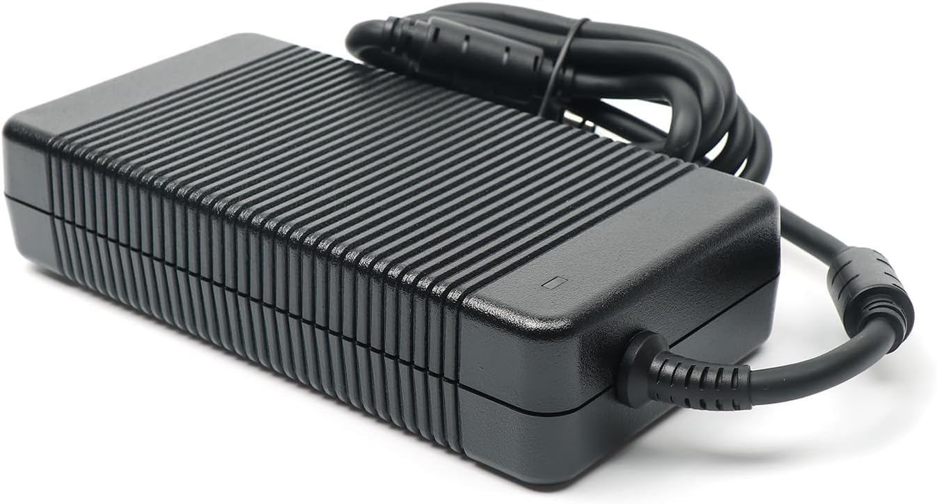 Original Replacement for Dell Laptop Charger 330W Watt Barrel 7.4mm tip AC Power Adapter,Alienware M16 M17 R3 M18 X17 R1 R4 AC Adapter, LA330PM190, DA330PM190, HA330PM220.