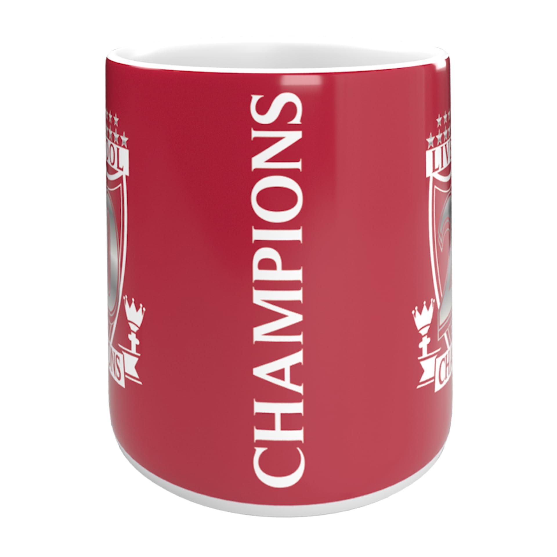 Liverpool Champions Mug 20 Times Logo 11oz 2024-2025