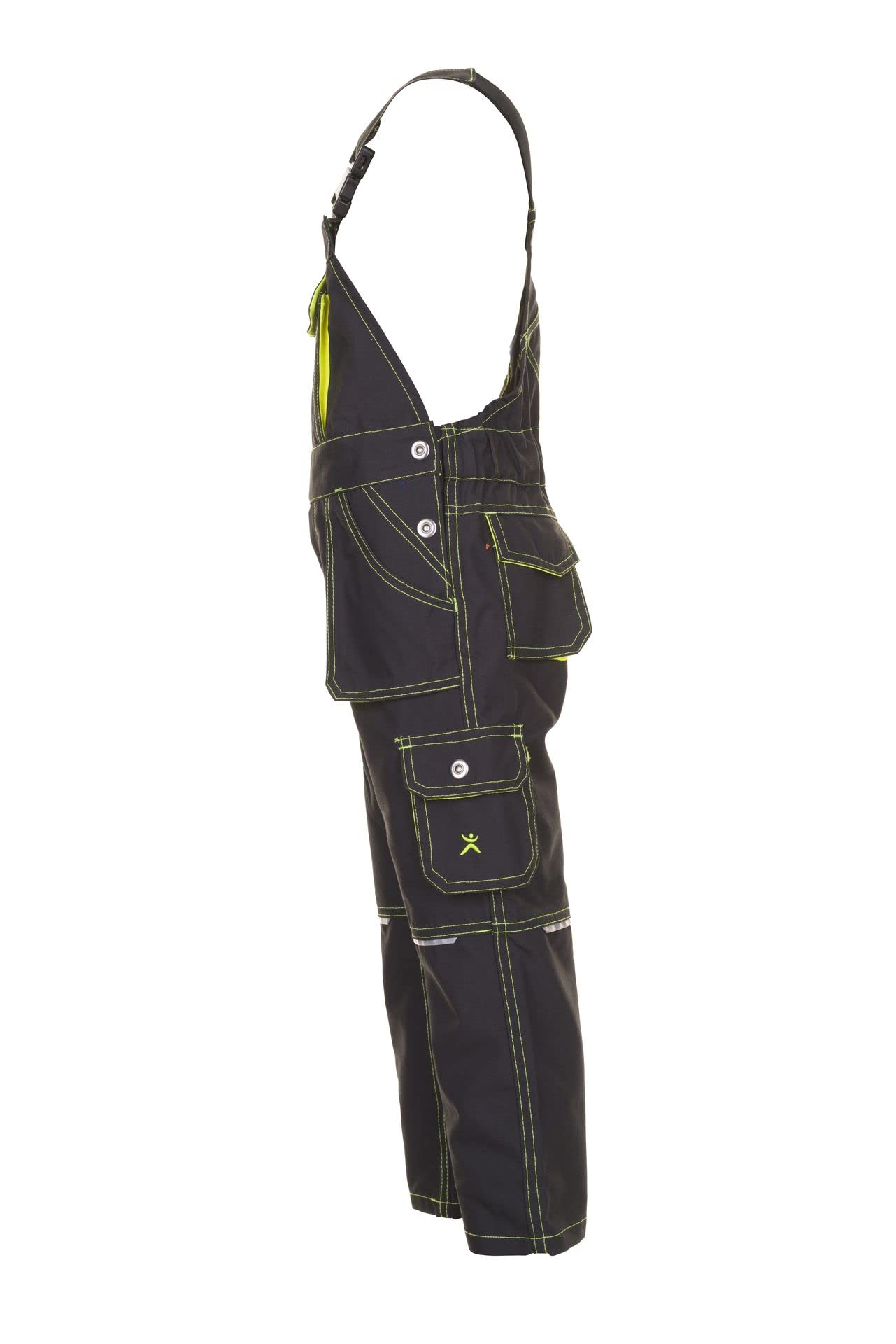 Planam 6120158 Salopette Taille 158/164 Anthracite/Jaune