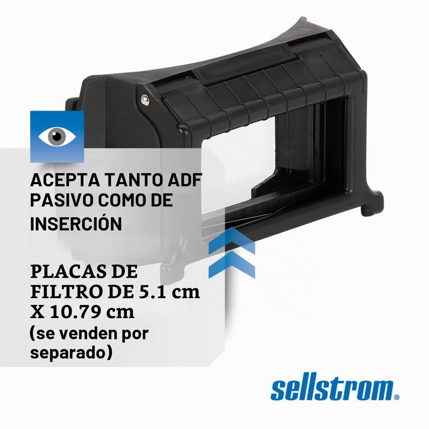 Sellstrom Casco de Soldadura, Adaptador Frontal abatible, retenedor Frontal de elevación, Nailon Duradero, Unisex, Negro, S273200