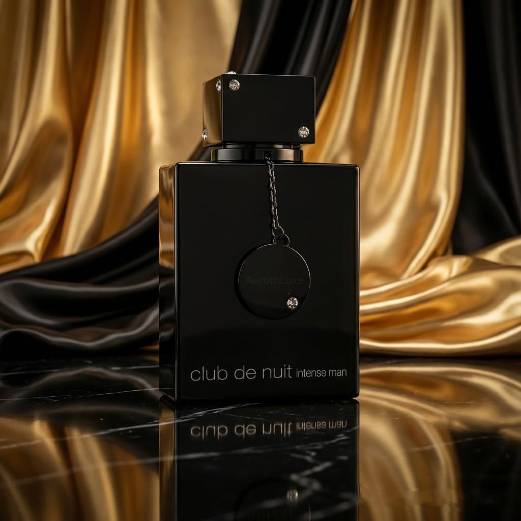 AURUMLUXE Club de Nuit, Perfumes Arabes Hombre, Perfumes Hombre, Regalos Originales para Hombre, Colonia Hombre, Perfume Arabes Originales, Eau de Parfum 105 ml Club de Nuit Intense Man