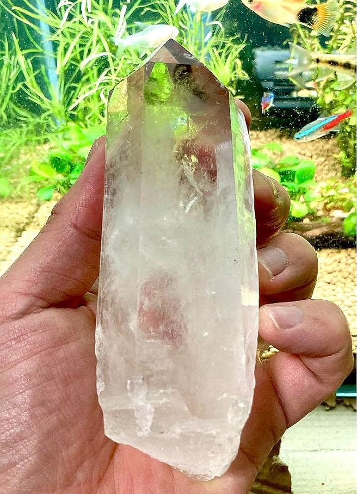 最高品質　超希少幻の逸品　幻のカイラス聖山産　虹のヒマラヤ水晶の六角ポイント 楽天市場】◇スーパーEXグレード◇天然 水晶 ポイント ◇超透明