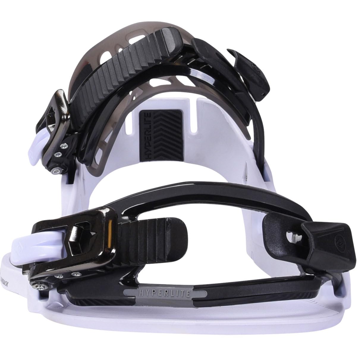Hyperlite 2024 System Lowback Chassis Wakeboard Bindings - White 5/8 UK