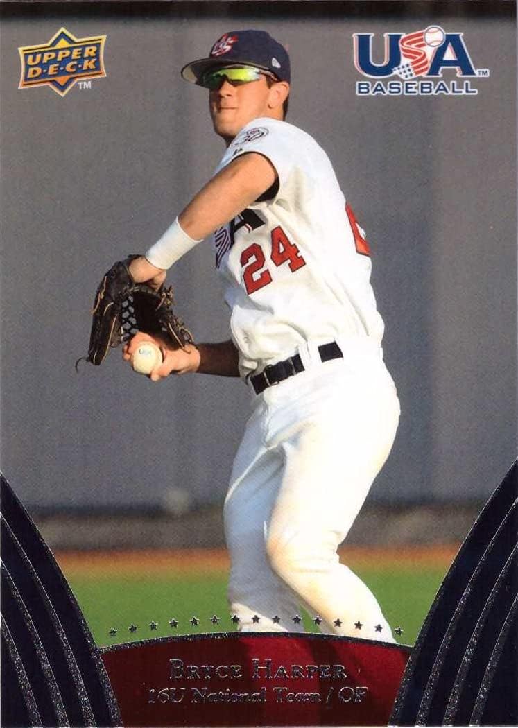 2008 Upper Deck USA Baseball #47 Bryce Harper Pre-Rookie Card