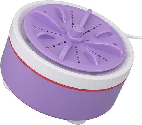 Miniatura 5 de Lavadora portátil con alimentación por USB, compacta, ligera, fácil de limpiar, para el hogar, viajes, caravana, universidad, dormitorios, ropa