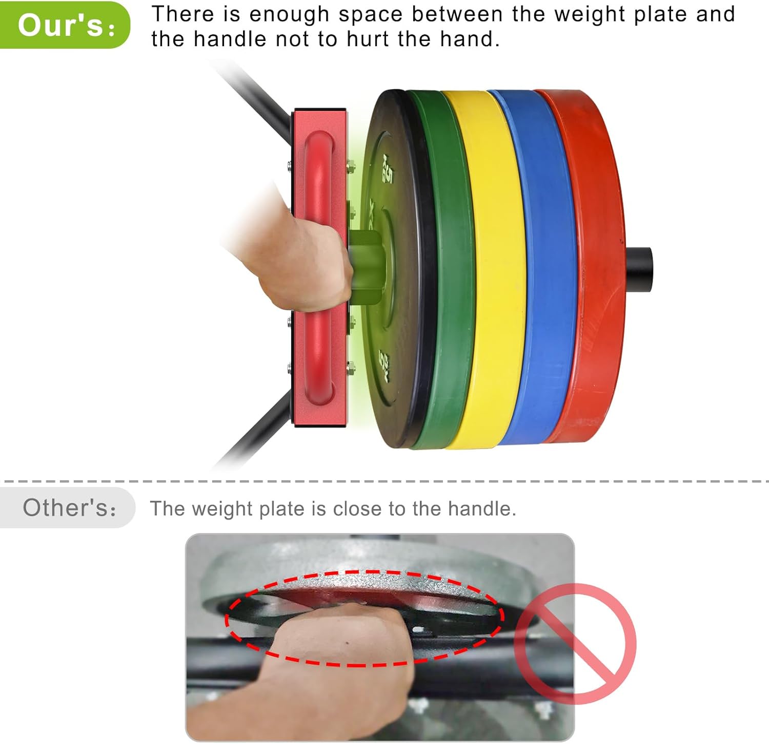 SELEWARE Trap Bar Hex Bar for Deadlift, Olympic Hex Barbell Deadlift Trap Bar, 500 LBS Capacity Heavy Duty Weight Lifting Hex Bar Strength Training Equipment for Home Gym, Squats, Shrugs