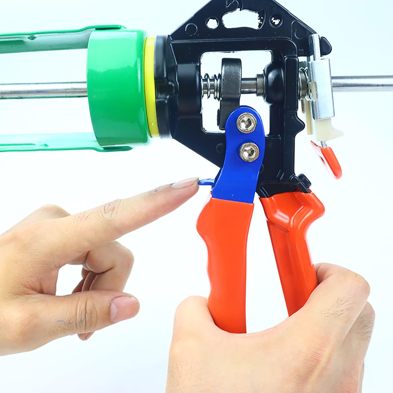 pistola de sellado, pistola de sellado pesada, Pistola de calafateo giratoria de alta resistencia for aplicar masillas, selladores y adhesivos en cartuchos. Aplicador profesional adecuado for producto