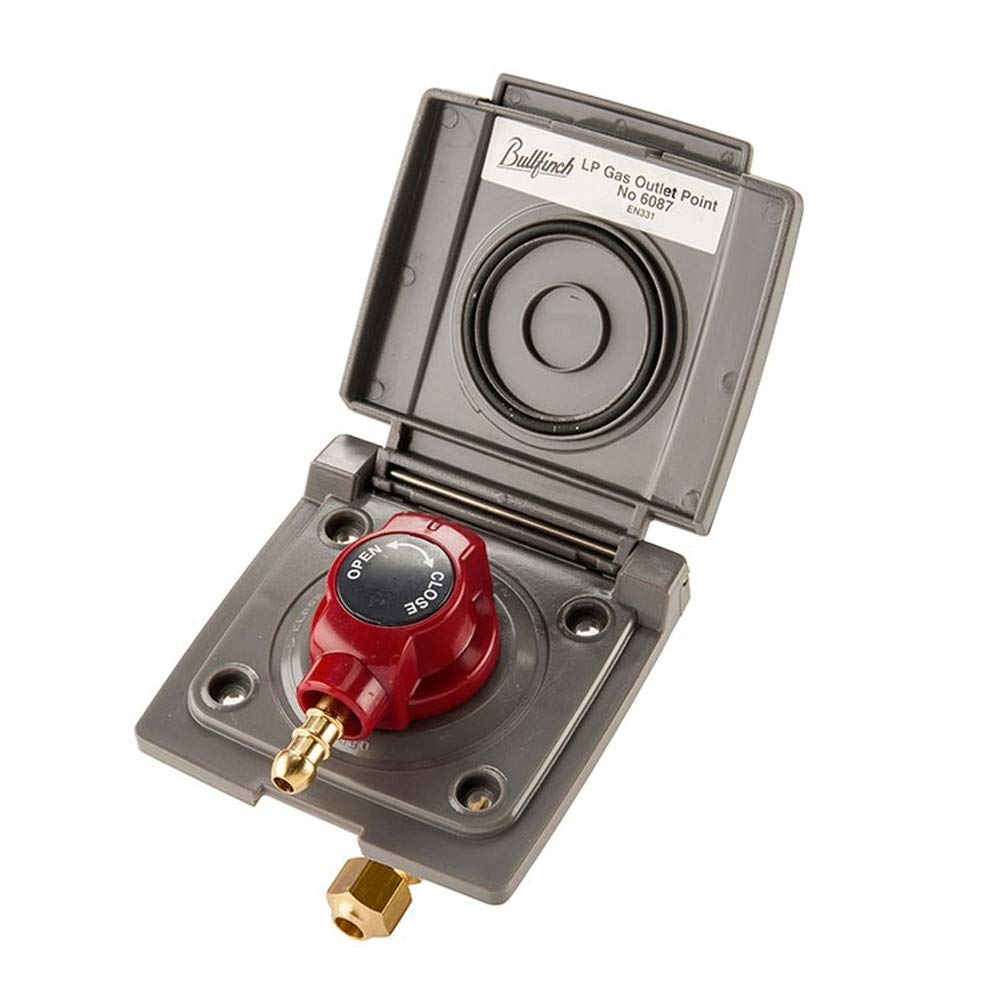 Dehufccy Grey Bullfinch Caravan Gray Bbq Gas Point And Quick Release Plug In Tail Connector