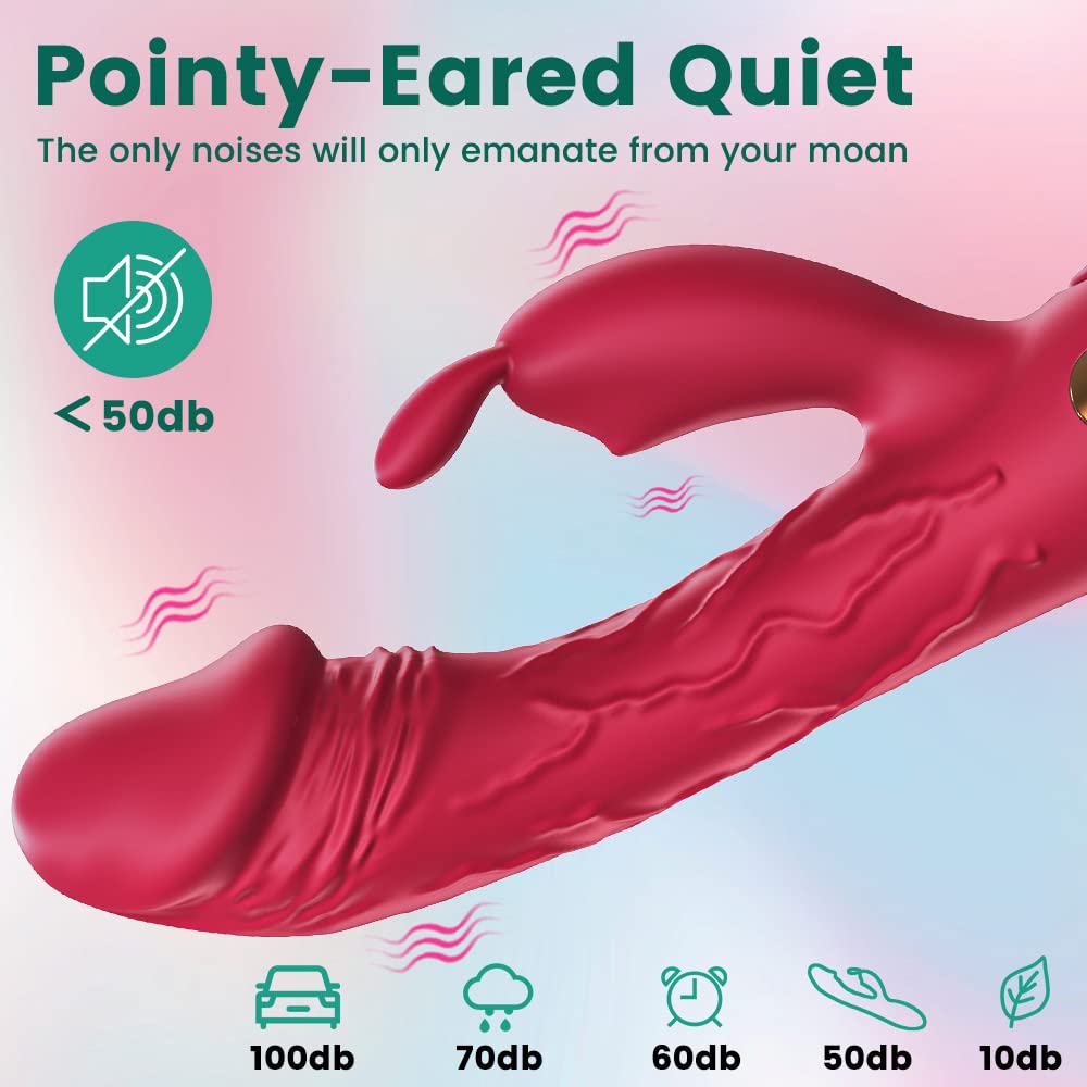 JHH77 Gift Waterproof Adult Toys Easily Adjustable Fun Toys Machine Functions Most USB Rechargeable Waterproof Gifts Soft for 10 Modes New Electric Massage