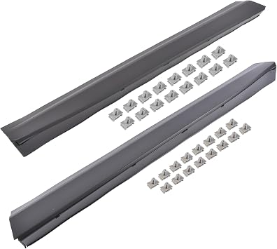 Front Lower Door Trim Molding Fits for Cadillac XT5 2.0L 3.6L 2017-2025 Left&Right Side, Black Lower Door Trim Molding Panel Replace OE# 85617328 23369475 84300772