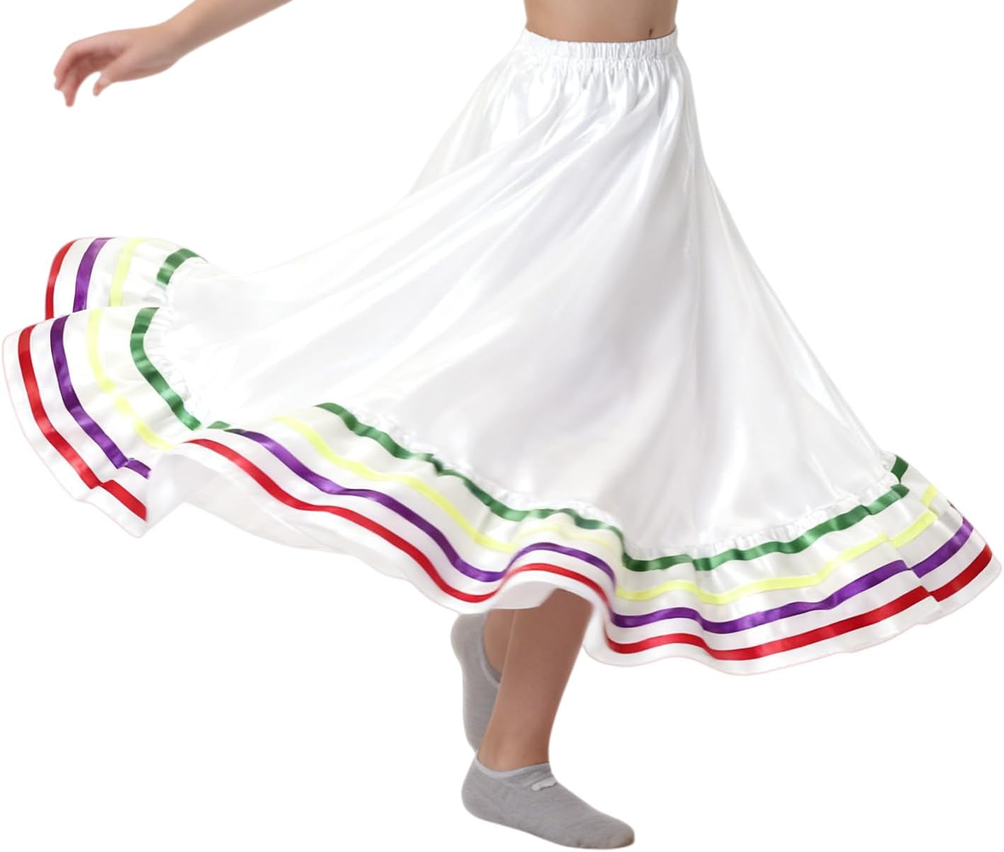 Mexican Folkloric Dance Skirt, Girls