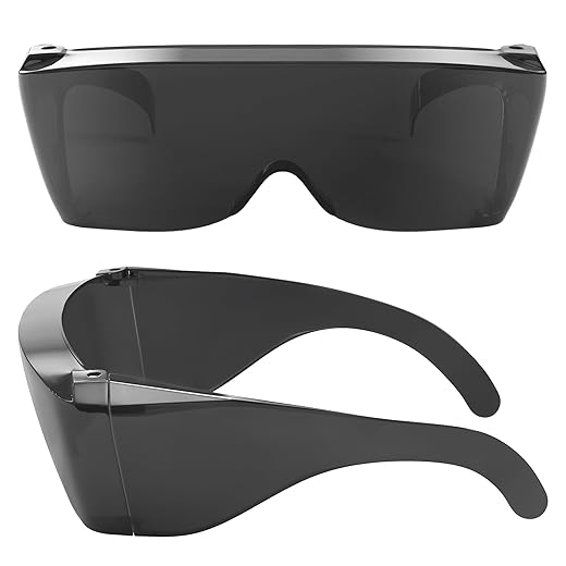 Cover-Ups Black Fit Over Sunglasses - Wrap Around Sunglasses - People Who Wear Prescription Glasses in the Sun
