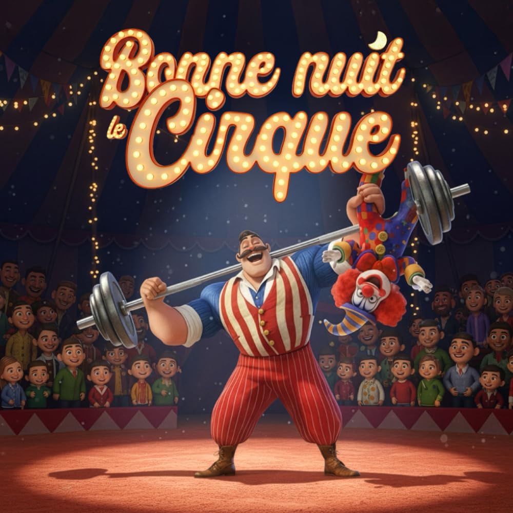 Bonne Nuit Le Cirque: Un livre pour accompagner l’heure du coucher avec les artistes du cirque pour enfants de 2 à 5 ans