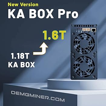 マイニングマシン約28USD/日IceKS3M6TH/s 11月購入 Amazon | ゴールドシェル KA ボックス プロ 1.6TH/s 600W ASIC