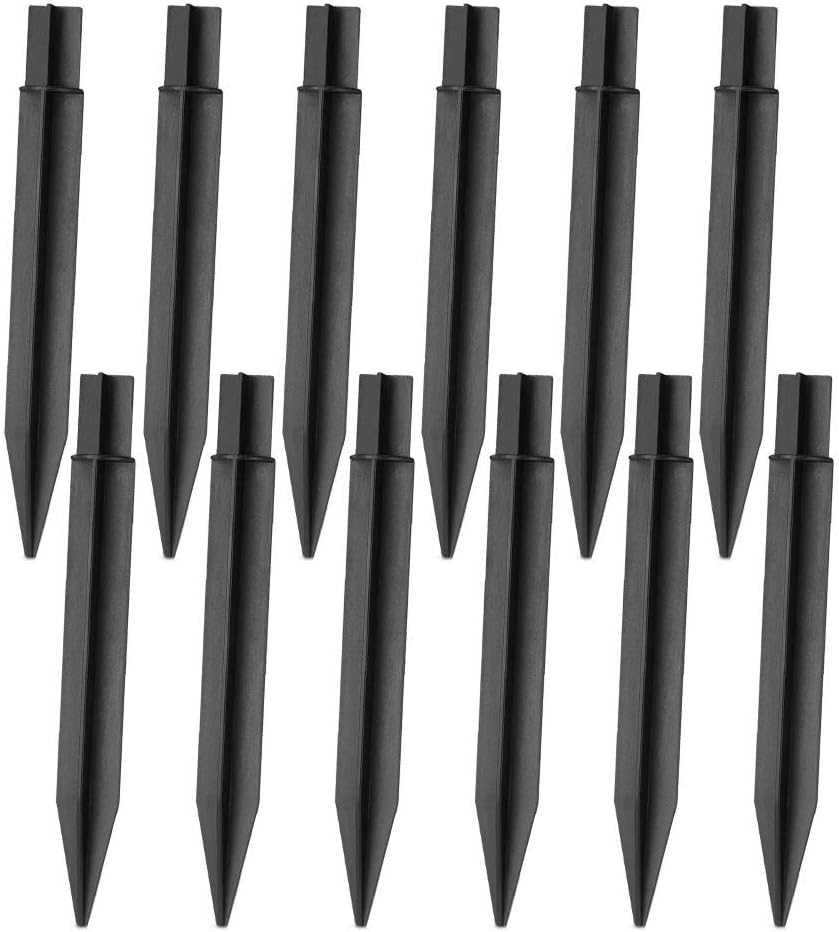 Christmas Light Yard Stakes [Set of 100] Outdoor Light Stakes 8.5" Tall Universal Christmas