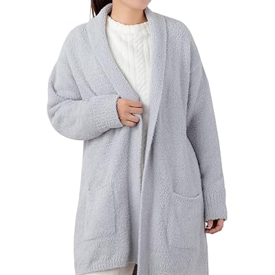 【ニトリ】NITORI やみつきになるもこもこ素材のヤーン ルームウエア シャギーヤーントッパー レディース 女性 130 グレー F 7585625