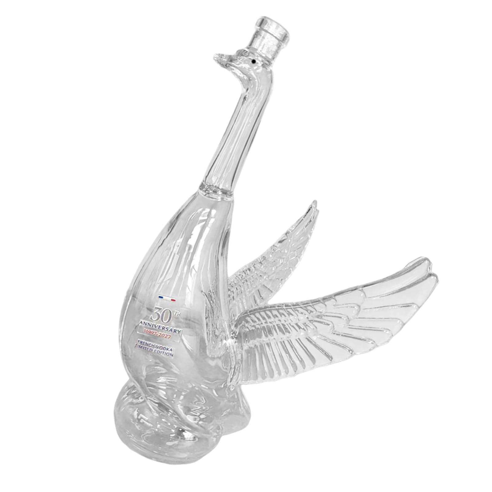 Shntig Home Club Glass Decanter Bottle Bird Shaped Clear Barwares for Whiskeys Bourbons Wine Juices Cold Drink Bird Bottle