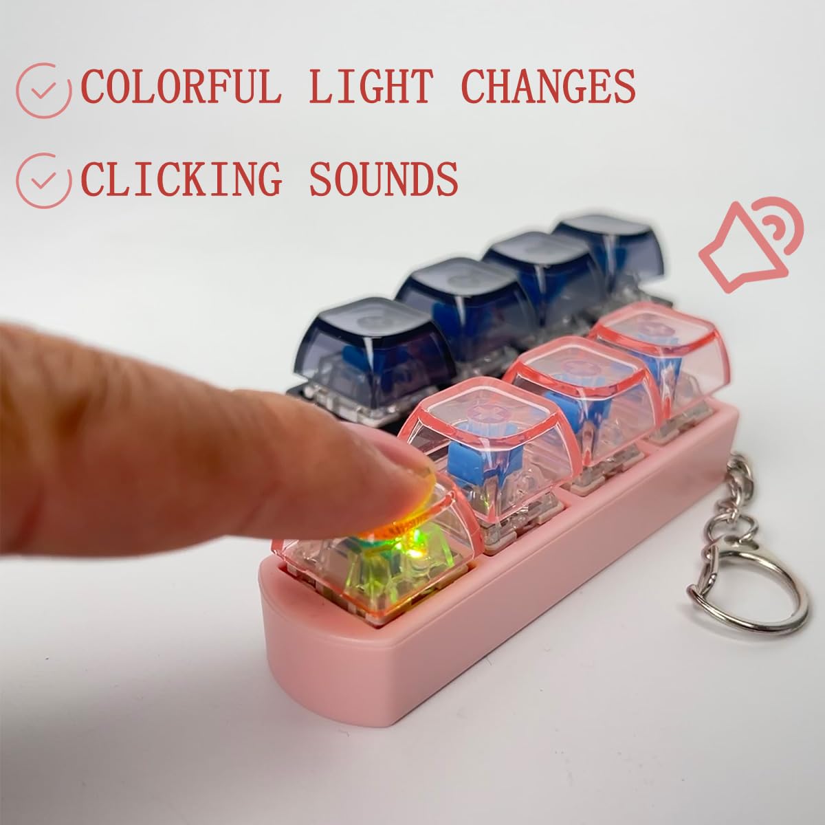 Two Key Fidget Snapklik.com : JOINCCI 2PCS Keyboard Fidget Toys For Adult,Keyboard ...