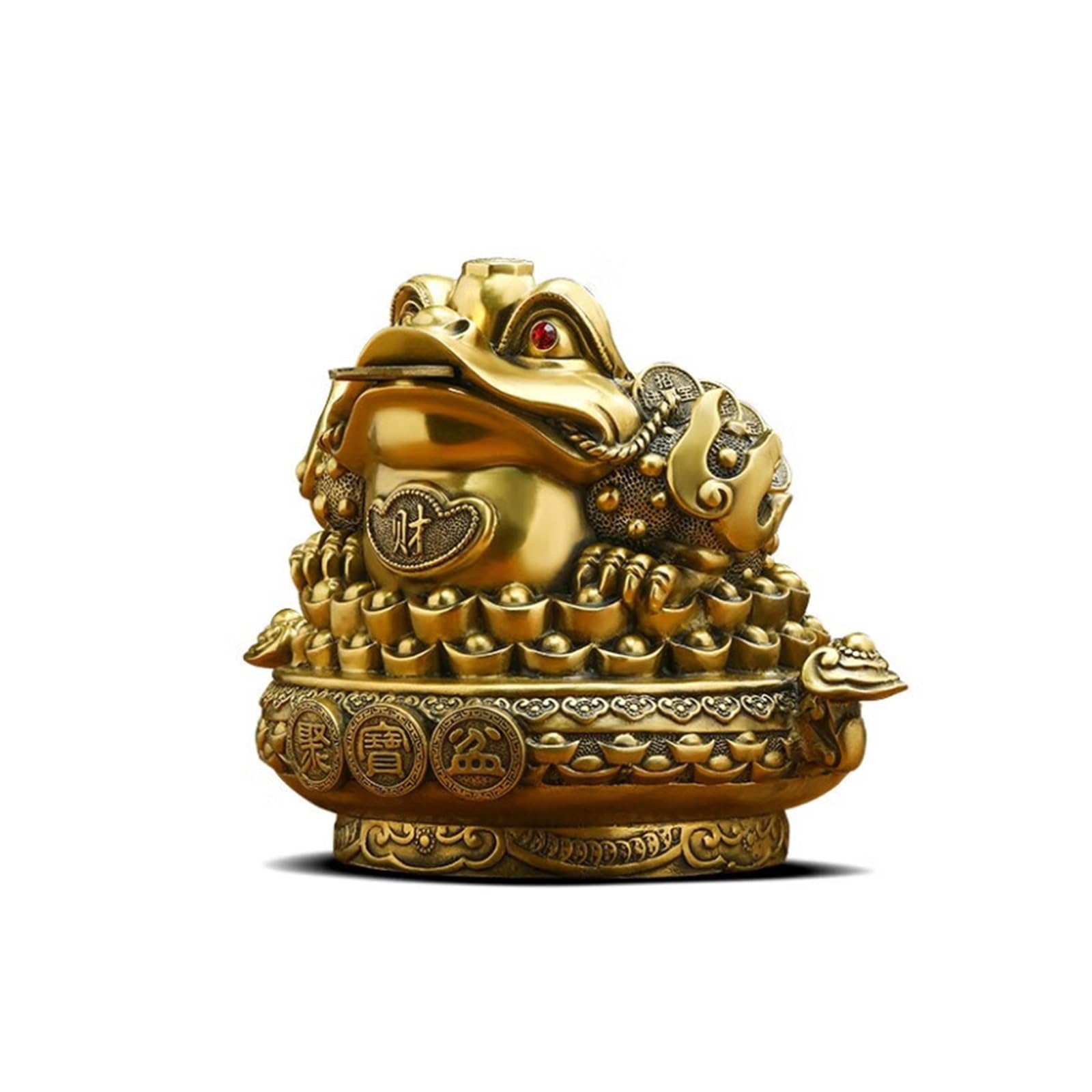 Statue grenouille porte-bonheur Feng Shui le cadeau idéal de pendaison de crémaillère