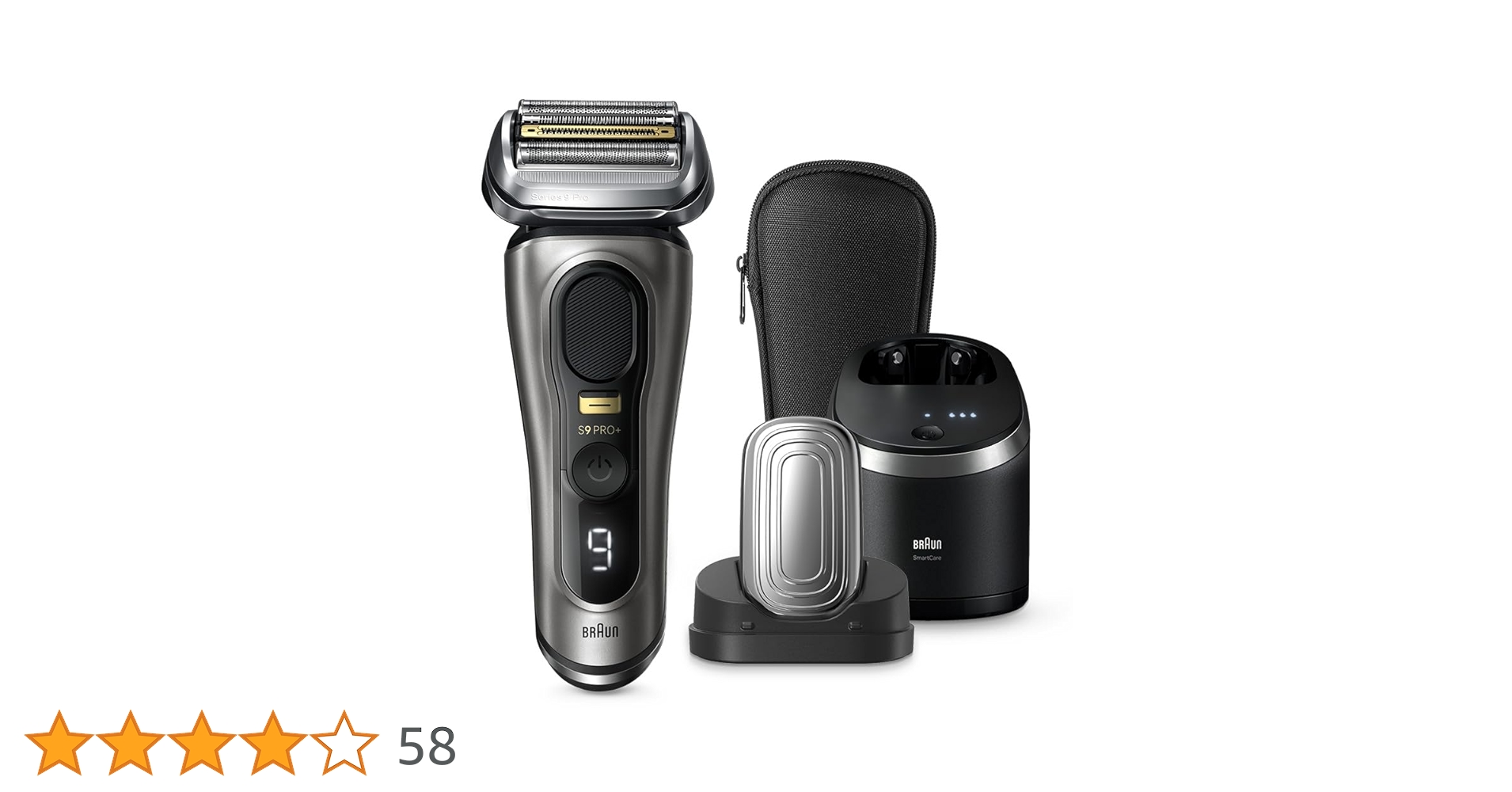 Amazon | ブラウン 電気シェーバー シリーズ9 PRO+ 洗浄機付き 美顔器