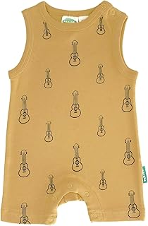 Organic Tank Rompers - Signature Prints